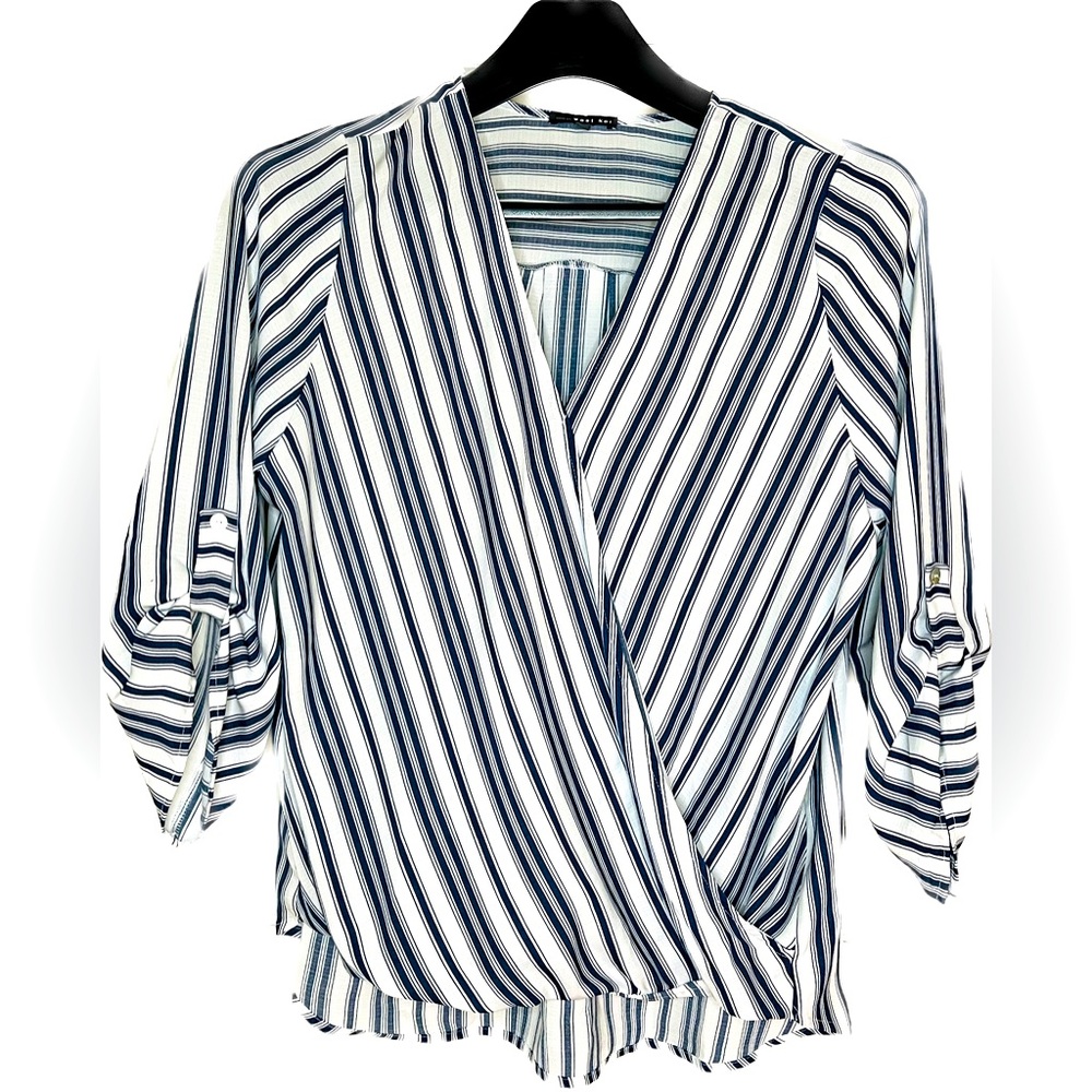 Stitch Fix West Kei Faux Wrap Shirt - XL